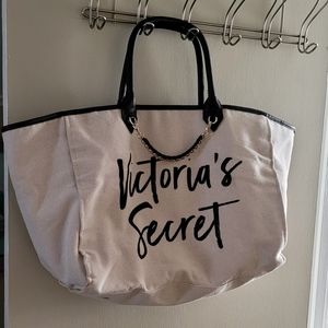 Victoria's Secret large canvas travel/day tote